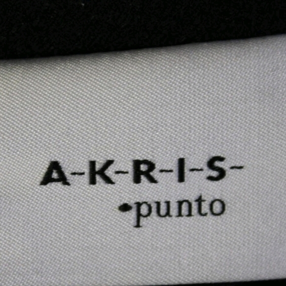 Akris Punto Womens Wool Double Zipped Closure Long Sleeved Jacket Black Size 6 - Picture 8 of 9